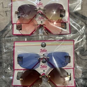 Justice Sunglasses Trio - Purple, Pink, Brown